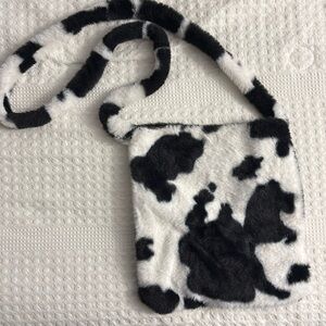 SHEIN cow print bag